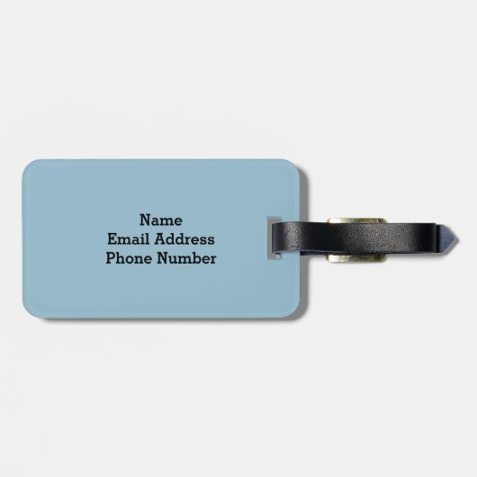 Hot-luchtballon Bagagelabel (Achterkant horizontaal)