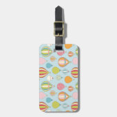 Hot-luchtballon Bagagelabel (Voorkant verticaal)