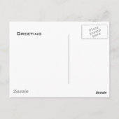 Hot-luchtballon - ballonvaren briefkaart (Achterkant)