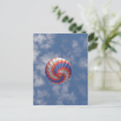 Hot-luchtballon Briefkaart (Staand voorkant)