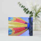 Hot-luchtballon Briefkaart (Staand voorkant)