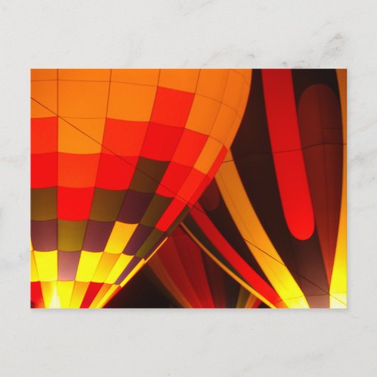 Hot-luchtballon Briefkaart (Voorkant)