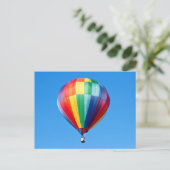 Hot-luchtballon Briefkaart (Staand voorkant)