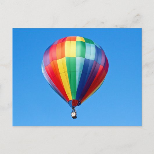 Hot-luchtballon Briefkaart (Voorkant)