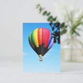 Hot-luchtballon Briefkaart (Staand voorkant)