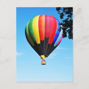 Hot-luchtballon Briefkaart