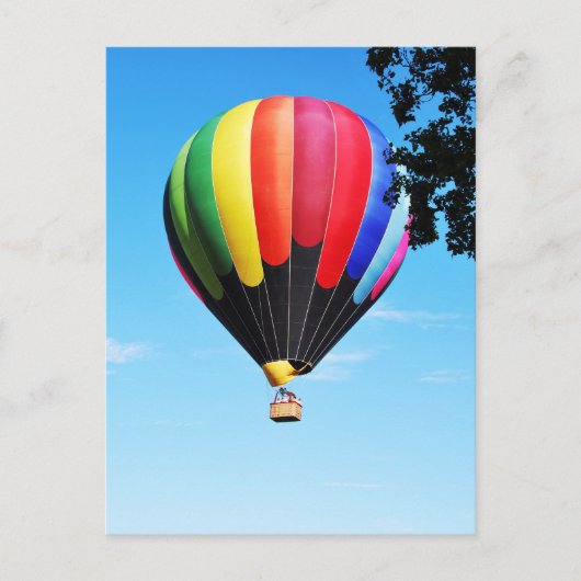 Hot-luchtballon Briefkaart (Voorkant)