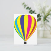 Hot-luchtballon Briefkaart (Staand voorkant)
