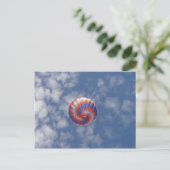 Hot-luchtballon Briefkaart (Staand voorkant)