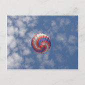 Hot-luchtballon Briefkaart (Voorkant)