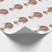 Hot-luchtballon Cadeaupapier (Hoek)