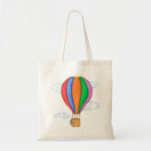 Hot-luchtballon - Canvas tas (Voorkant)