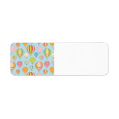 Hot-luchtballon Etiket (Voorkant)