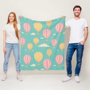 Hot-luchtballon Fleece Deken