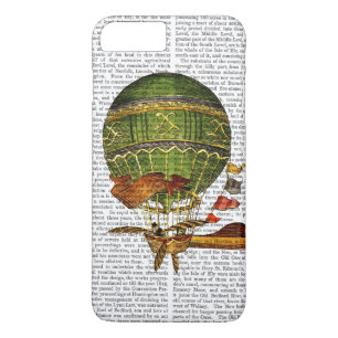 Hot-luchtballon, groen Case-Mate iPhone case