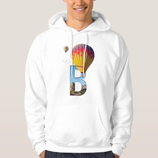 Hot-luchtballon Hoodie (Voorkant)