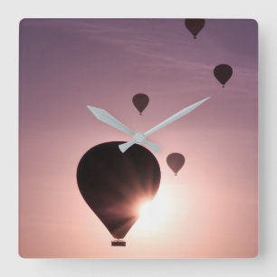 Hot-luchtballon in Goreme Vierkante Klok