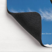 Hot-luchtballon in vlucht muismat (Hoek)