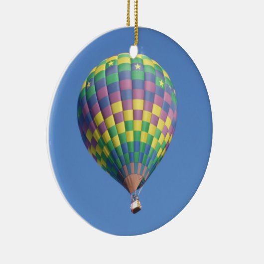 Hot-luchtballon Keramisch Ornament (Rechts)