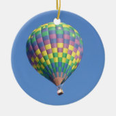 Hot-luchtballon Keramisch Ornament (Voorkant)