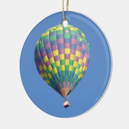 Hot-luchtballon Keramisch Ornament (Links)