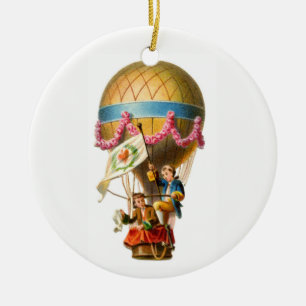 Hot-luchtballon Keramisch Ornament