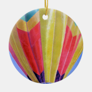 Hot-luchtballon Keramisch Ornament