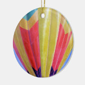 Hot-luchtballon Keramisch Ornament (Links)