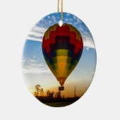 Hot-luchtballon Keramisch Ornament (Rechts)