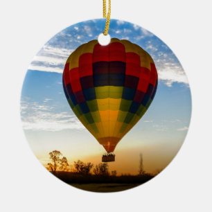 Hot-luchtballon Keramisch Ornament