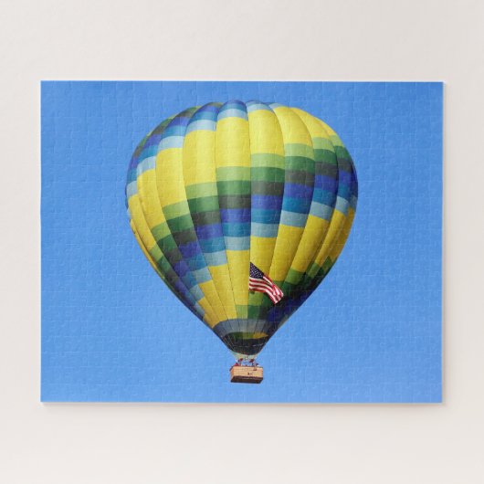 Hot-luchtballon Legpuzzel (Horizontaal)