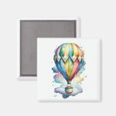 Hot-luchtballon Magnet (Voorkant / Achterkant)