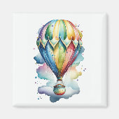 Hot-luchtballon Magnet (Voorkant)