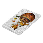 Hot-luchtballon met vlaggen magneet (Linkerzijde)