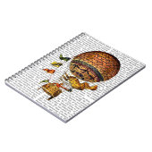 Hot-luchtballon met vlaggen notitieboek (Linkerzijde)