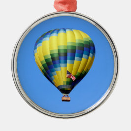 Hot-luchtballon Metalen Ornament