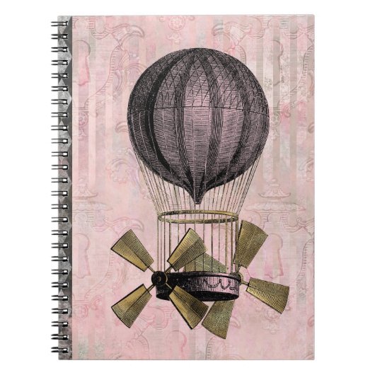 Hot-luchtballon Notitieboek (Voorkant)