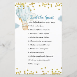 Hot-luchtballon Oerwoud Zoek het gastspel