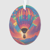 Hot-luchtballon Ornament (voorkant)