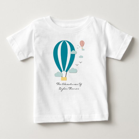 Hot-luchtballon Papercut Style (Voorkant)