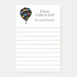 Hot-luchtballon Post-it® Notes