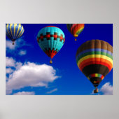 Hot-luchtballon - Poster (Voorkant)