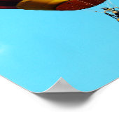 Hot-luchtballon - Poster (Hoek)