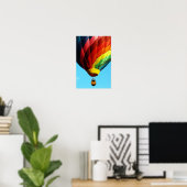Hot-luchtballon - Poster (Thuiskantoor)