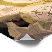 Hot-luchtballon Poster (Hoek)