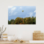Hot-luchtballon Poster (Keuken)