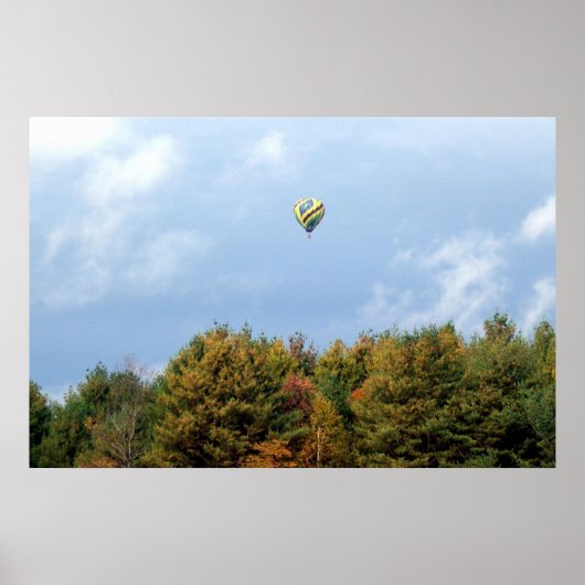 Hot-luchtballon Poster (Voorkant)