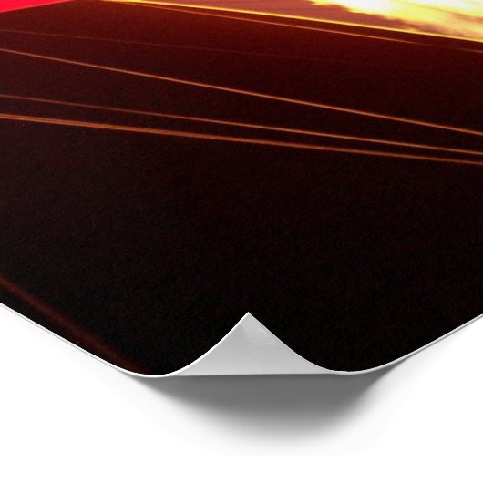 Hot-luchtballon Poster (Hoek)