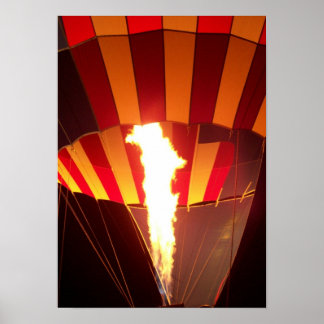 Hot-luchtballon Poster