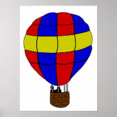 Hot-luchtballon Poster (Voorkant)